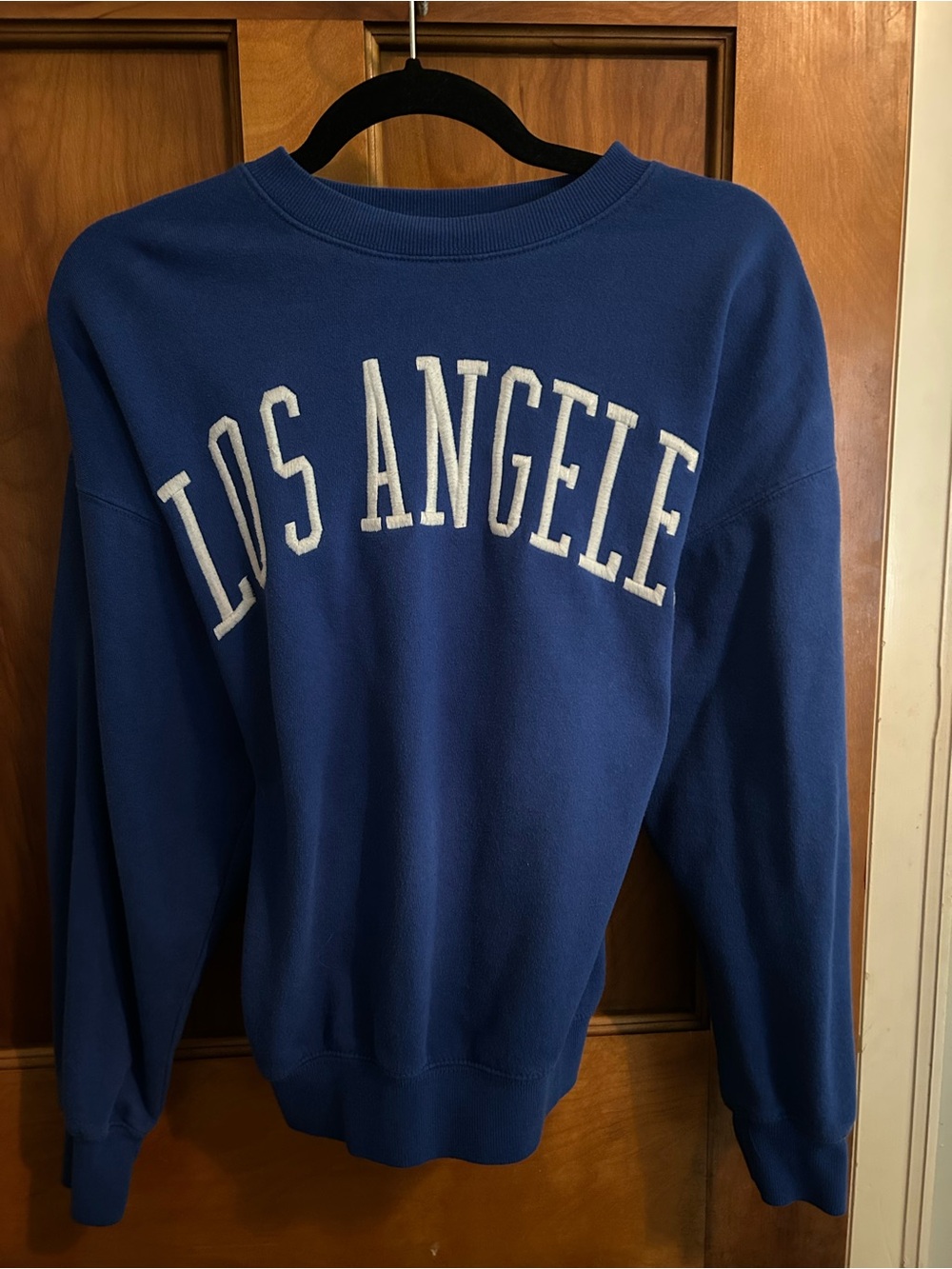 Reflex Royal Blue 'Los Angeles' Crewneck Sweatshirt